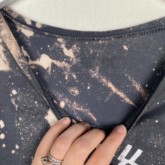 ACDC High Voltage Graphic Custom Reverse Tie Dye Sz L Short Sleeve Band T Shirt - Picture 7 of 7